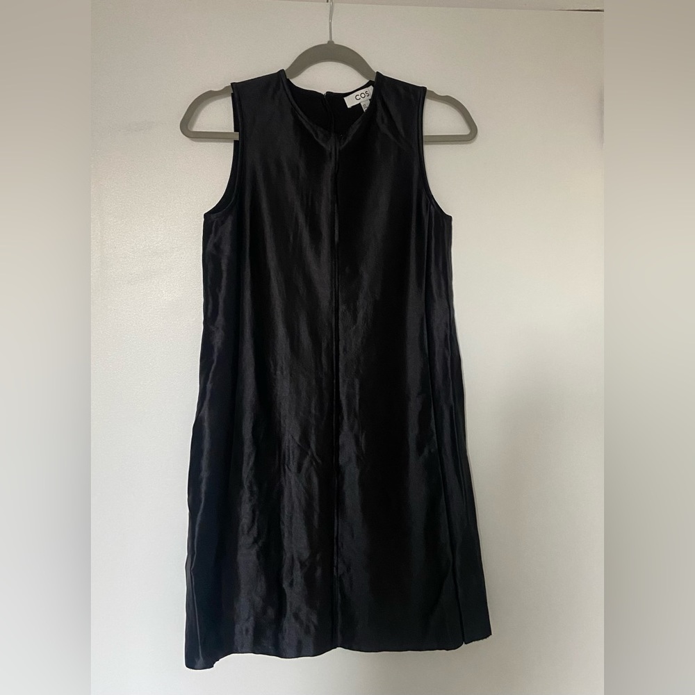 Cos black mini dress Size XS